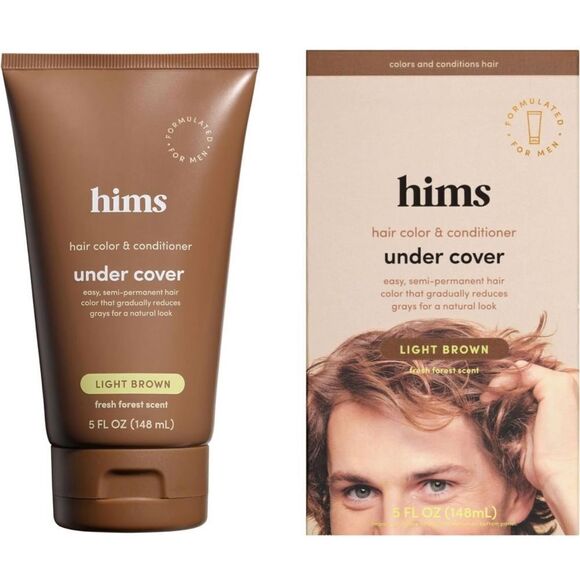 ✨HP✨hims Under Cover Hair Color & Conditioner - Light Brown Color✨ - Picture 1 of 7